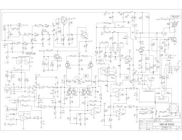 ART Tube amp MP studio schematic circuit diagram